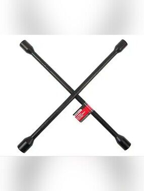 AutoCraft AC95 20" Truck Lug Nut Wrench, SAE & Metric, 17mm, 19mm, 21mm, 23mm
